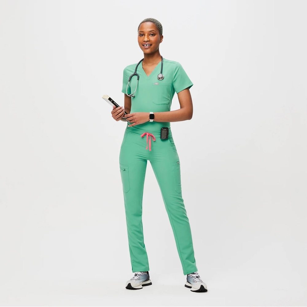 Figs Surgical Green Yola Skinny Pants